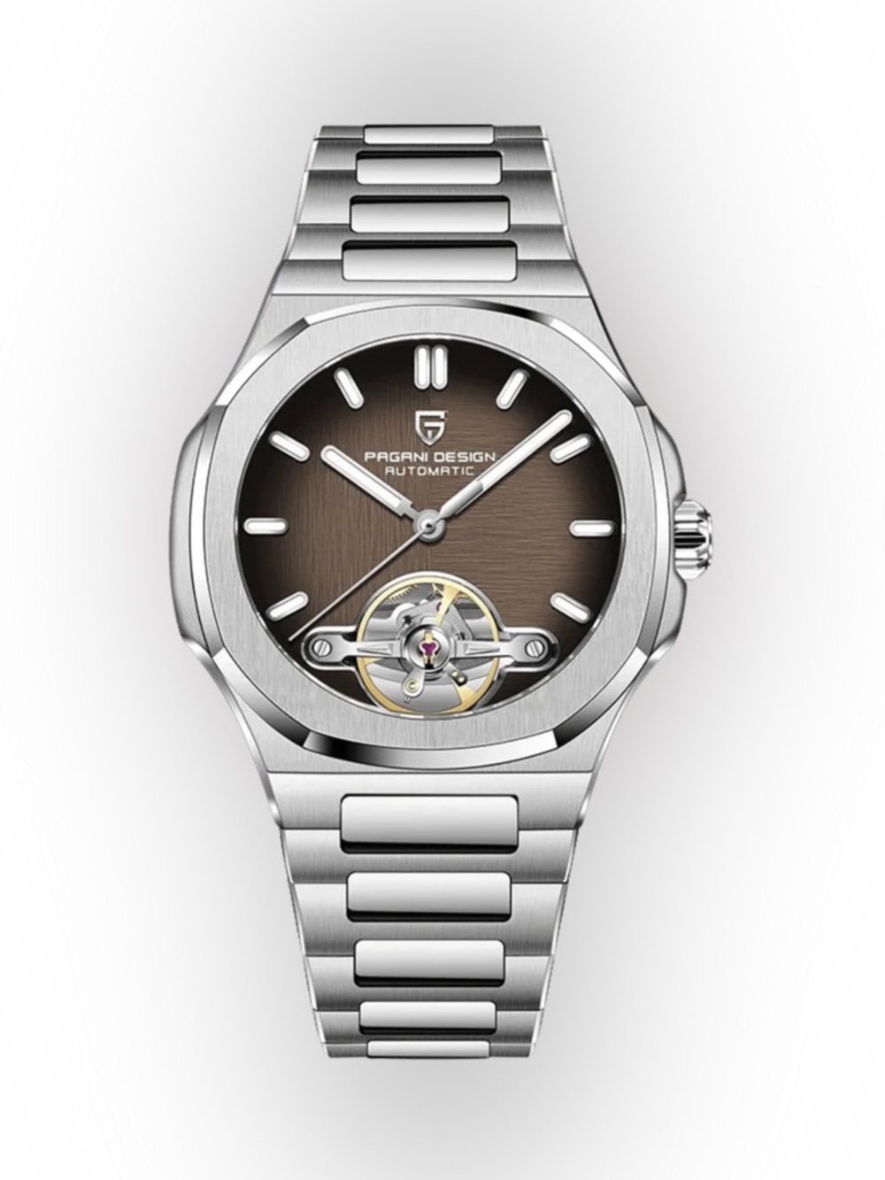 PAGANI DESIGN PD-YS025 Skeleton Tourbillon Men's Mechanical Automatic Watch